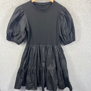 open lace back dress English Factory